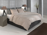 Dekbedovertrek Flanella di Lino Sandy Beige - 100% Katoen-Flanel